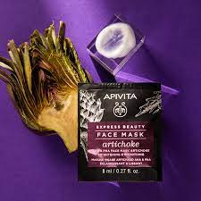 Express Beauty Face Mask With Artichoke - AHA & PHA for Brightening & Smoothing