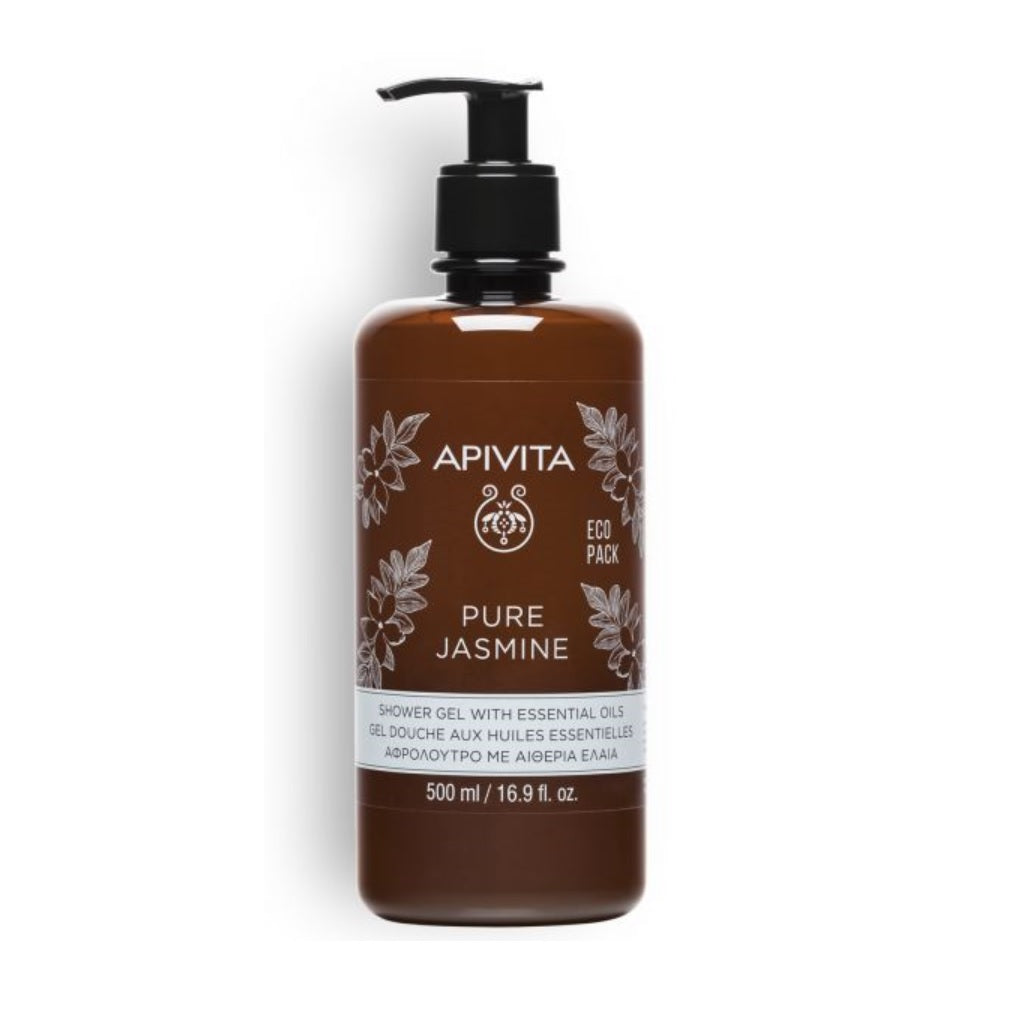 Pure Jasmine Shower Gel Hair & Body Care Apivita BB Beauty