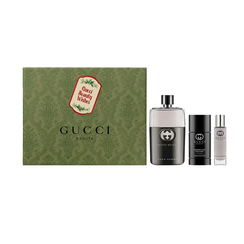 Guilty Pour Homme Eau De Toilette 90ml Gift Set