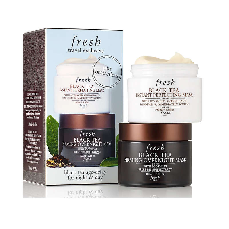 Black Tea Age-Delay for Day and Night Mask Set