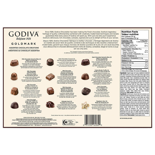 Goldmark Assorted Chocolate Creations 2025 Gift Box 320g