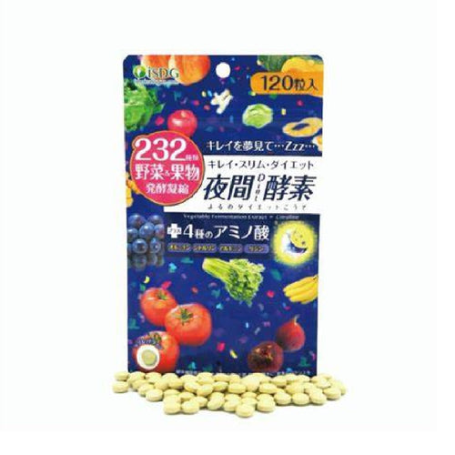 Night Diet Enzyme with Vegetable Fermentation Extracts + Citrulline (120pcs)