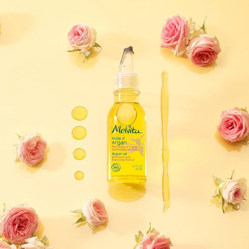 Perfumed Argan Oil with Rose