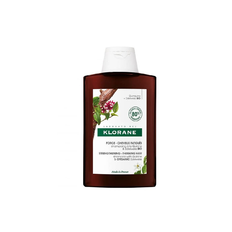 Shampoo With Quinine & Organic Edelweiss for Strength - Thinning Hair, Loss