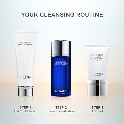 La Prairie Cleansing UV Essentials 3pcs Set | La Prairie | BB