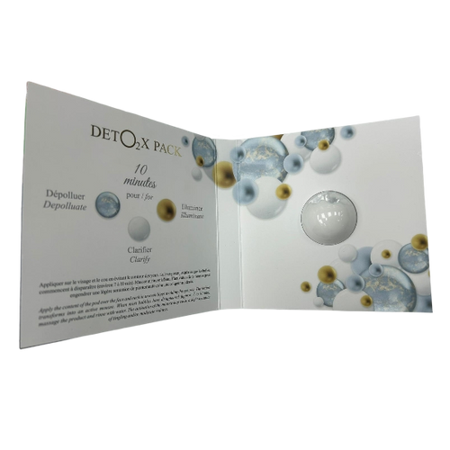 DetO2x Pack Bubble Mask 1pcs - A breath of Magic Bubbles (Sample Size)