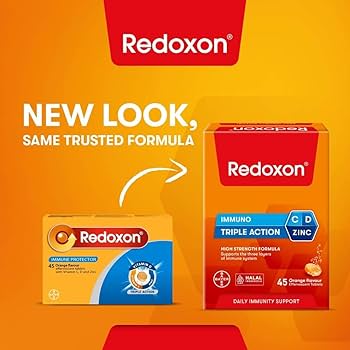 Redoxon維多C 3重功效橙味水溶片 30片