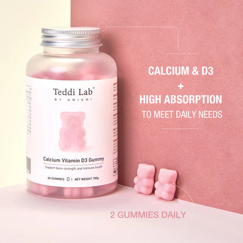 Calcium Vitamin D3 Gummy 60pcs