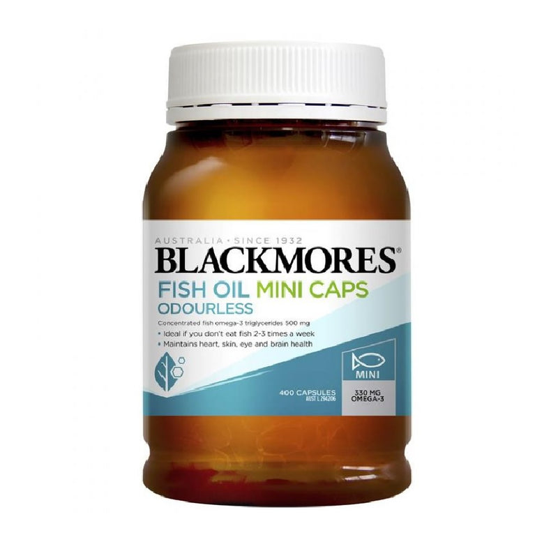 Blackmores Odourless Fish Oil Mini 400 capsules