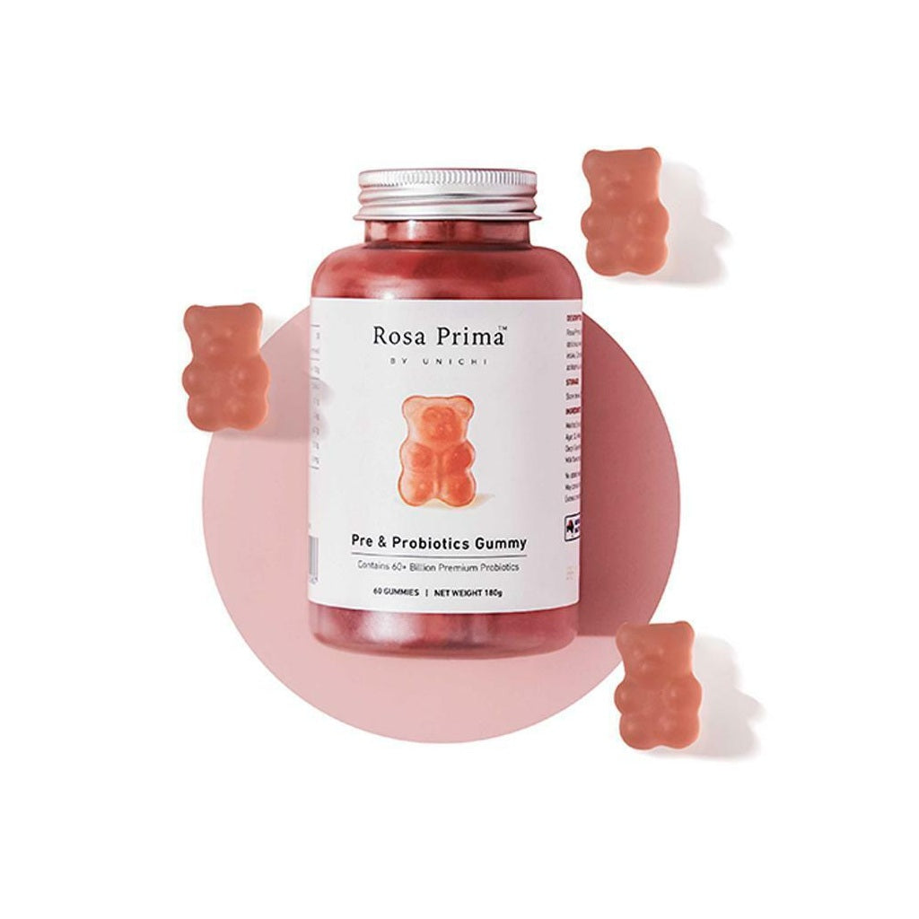 Unichi Teddy Lab Pre & Probiotics Gummy 60pcs | BB Beauty