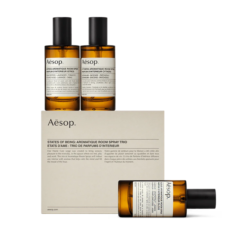 States of Being: Aromatique Room Spray Trio