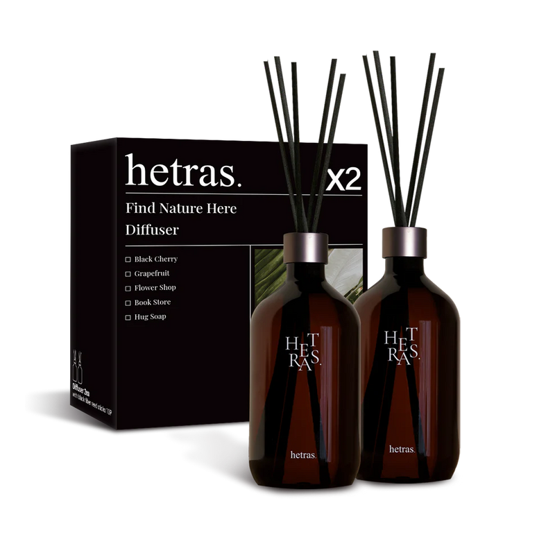 Hetras Premium Diffuser 500ml x2 | BB Beauty