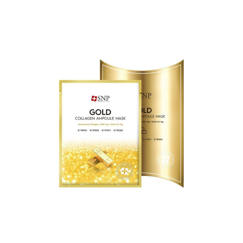 Gold Collagen Ampoule Mask 10pcs