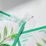 Green Tea Energy Mask Set 20 Sheets