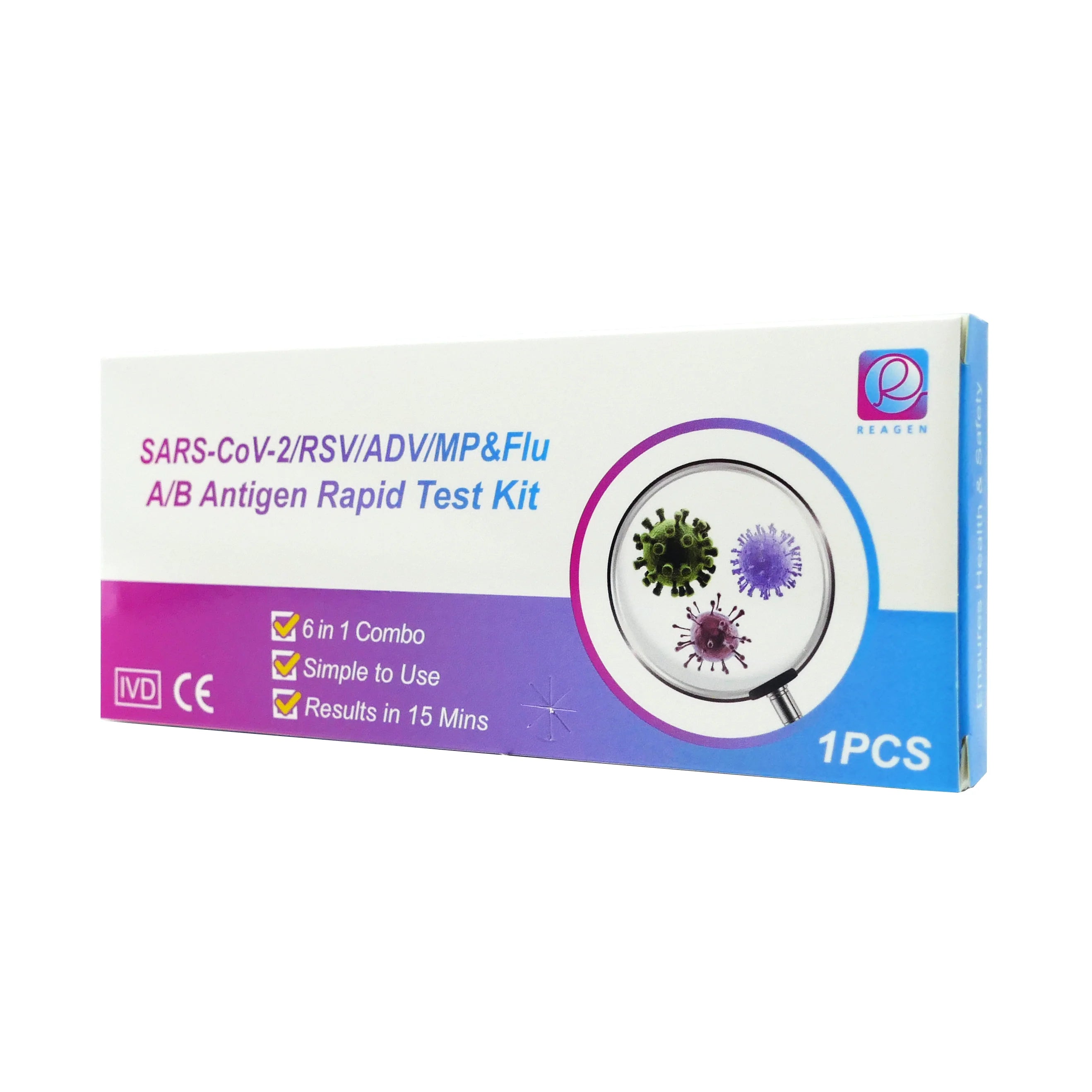 SARS-CoV-2 / RSV / ADV / MP / Flu A&B Antigen Rapid Test Kit | REAGEN ...