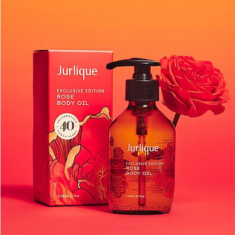 Rose Body Oil Exclusive Edition with Pump