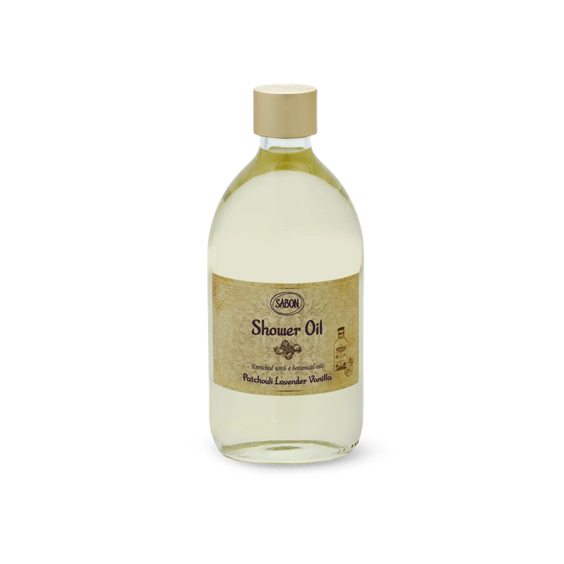 Patchouli Lavender Vanilla Shower Oil
