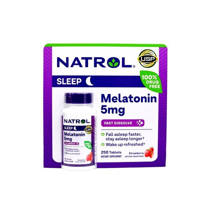 Sleep Melatonin 5mg 250 Tablets