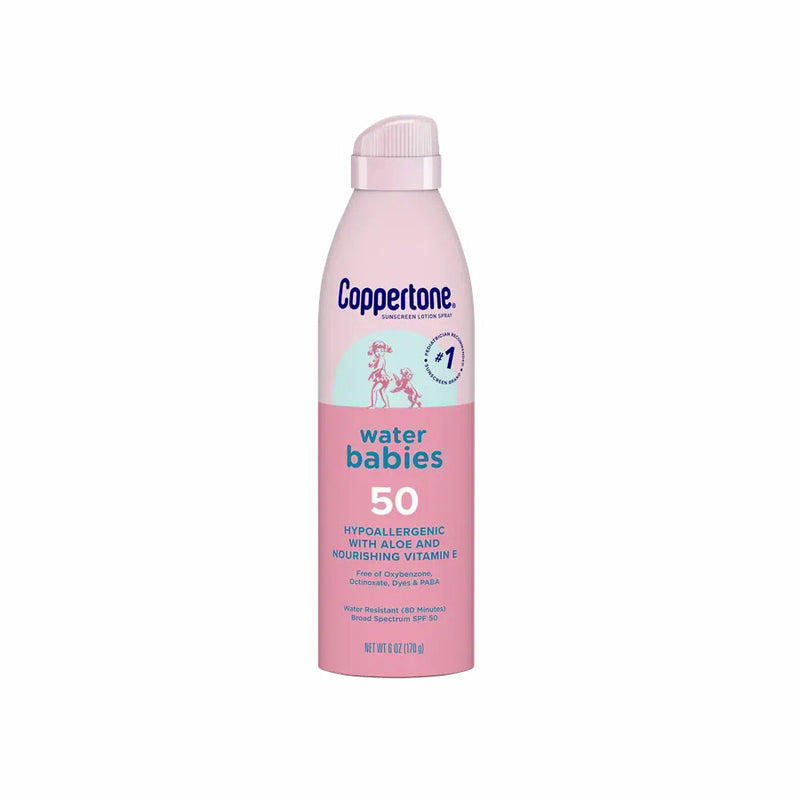 Water Babies SPF50 Sunscreen Lotion Spray (Exp Sept 2025)