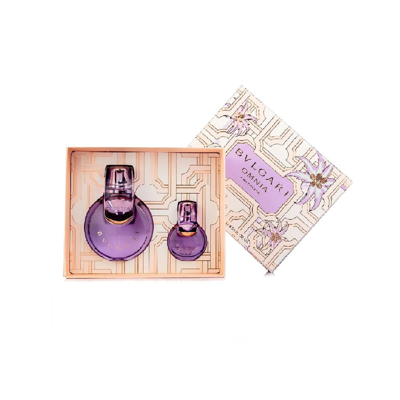 Omnia Amethyste Eau De Toilette Gift Set PERFUME BVLGARI BB