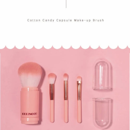 Cotton Candy Capsule 4 in 1 Make Up Brush
