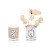 Holiday Carousel With Ambre/Feu de Bois Candle Set