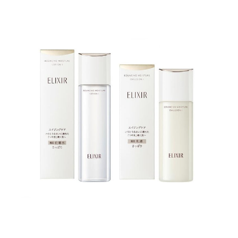 Elixir Bouncing Moisture Lotion + Emulsion Set I (Fresh)