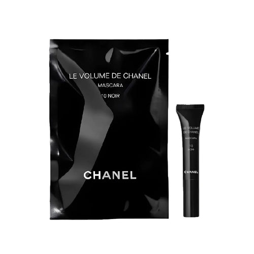 Chanel Le Volume 0.03 oz / 1 ml Promo Size 10 Noir Black Mascara