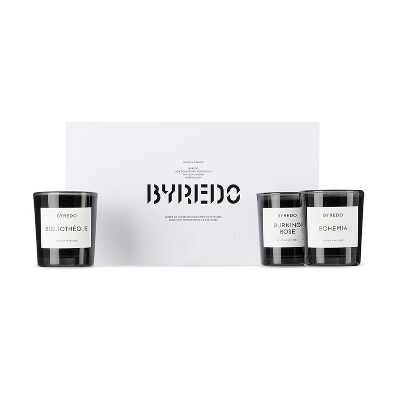 La Sélection Bois Mini Candle Set