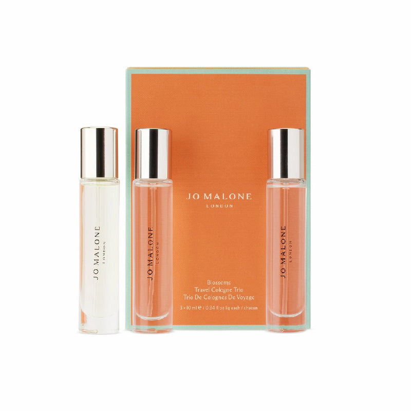 Blossoms Travel Cologne Trio (Yuzu Zest / Yellow Hibiscus / Sunlit Cherimoya)