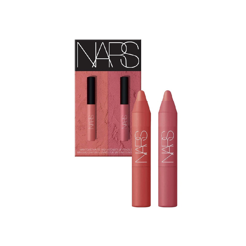 Mini Powermatte High-Intensity Lip Pencil Duo - Nude