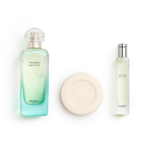Un Jardin Sur Le Nil EDT 100ml Gift Set with Pouch