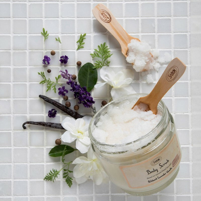 Patchouli Lavender Vanilla Body Scrub