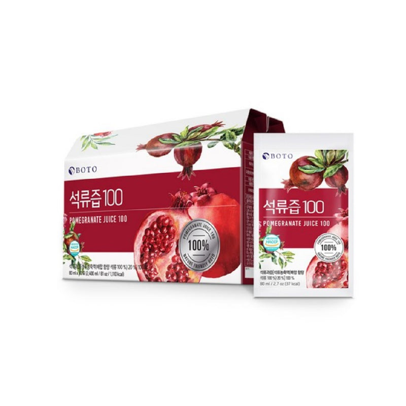 Pomegranate Juice 100 80ml x 30 Packs