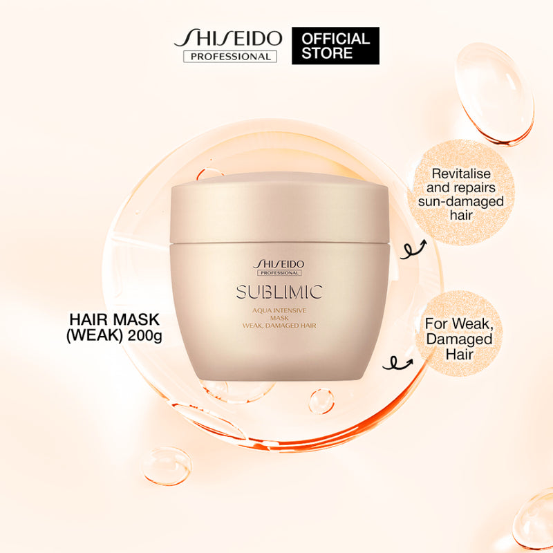 Shiseido Professional Sublimic Aqua Intensive Mask for Dry