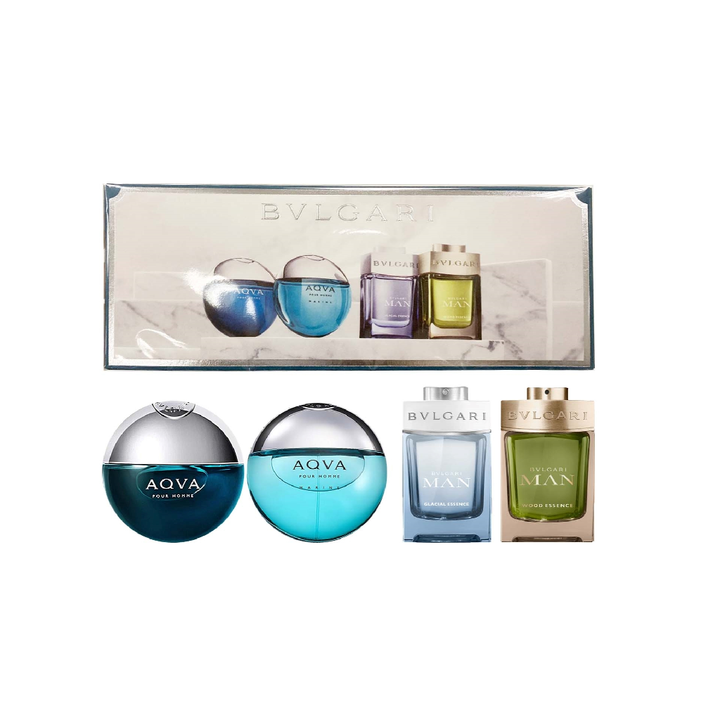 Bvlgari miniature perfume set best sale