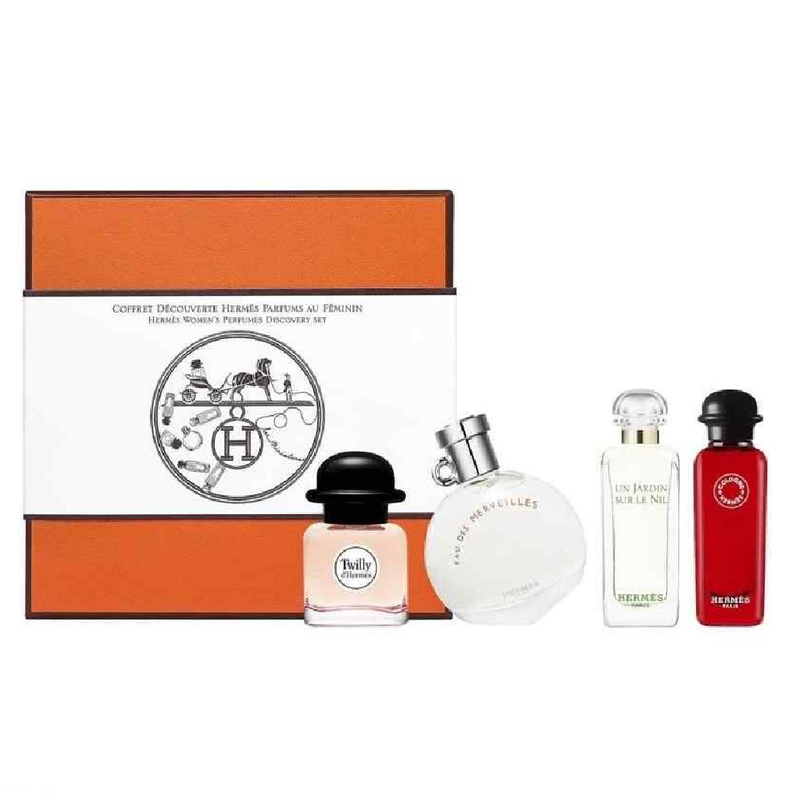 Hermes deluxe coffret miniatures set Clearance