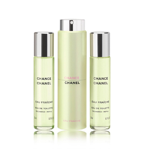 Chanel Chanel Eau Fraiche Twist and Spray Eau De Toilette 20ml X 3